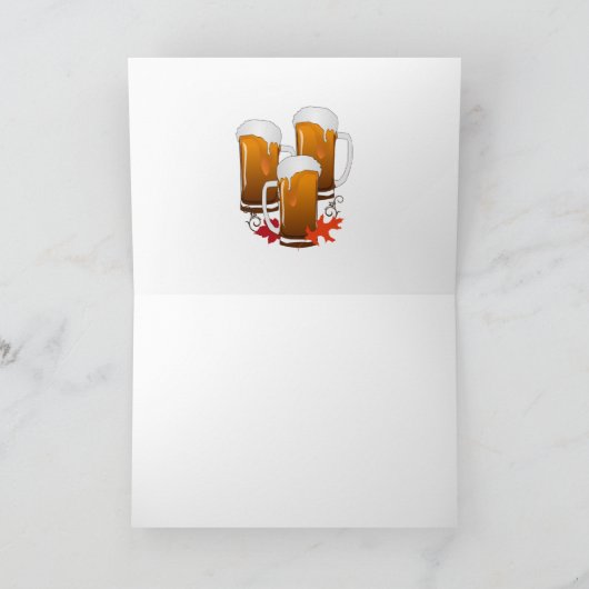 オクトーバーフェスト カード (内部)