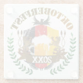 オクトーバーフェスト ガラスコースター (裏面)