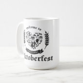 オクトーバーフェスト コーヒーマグカップ (正面左)