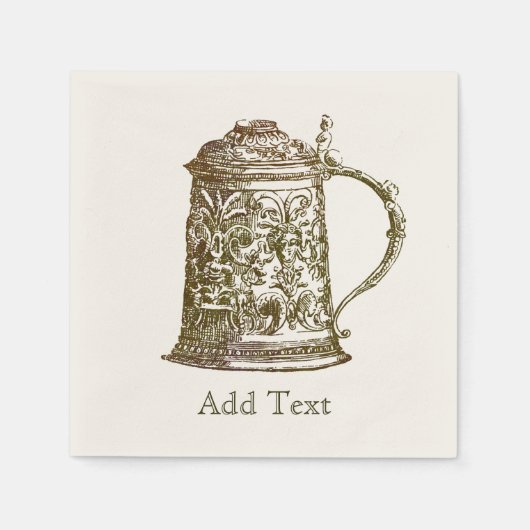 オクトーバーフェスト スタンダードカクテルナプキン (正面)