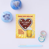 オクトーバーフェスト チラシ (シングル)