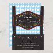 オクトーバーフェスト ドイツ 誕生日パーティー テーマ ご招待 招待状 (正面/裏面)