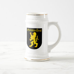 オクトーバーフェスト バイエルンのライオン ビアジョッキ ビールジョッキ