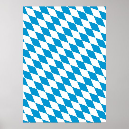 オクトーバーフェスト、バイエルンカラー ポスター (正面)