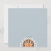 オクトーバーフェスト パーティー 招待状 (裏面)