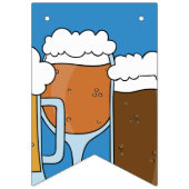 オクトーバーフェスト·ビアフェスト。ビールコレクション。 バンティングフラッグ (第2の旗)