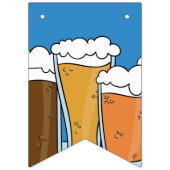 オクトーバーフェスト·ビアフェスト。ビールコレクション。 バンティングフラッグ (第3の旗)