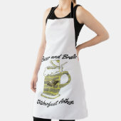 オクトーバーフェスト：ビールとブラッツ エプロン (インサイチュ)
