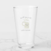 オクトーバーフェスト：ビールとブラッツ。 タンブラーグラス (裏面)