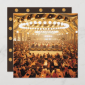 オクトーバーフェスト ビールテントへの招待 招待状 (正面/裏面)