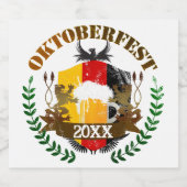 オクトーバーフェスト ビールラベル (シングルラベル)