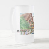 オクトーバーフェスト フロストグラスビールジョッキ (正面左)