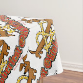 オクトーバーフェスト – マンガ – プレッツェル – ドキシー テーブルクロス (インサイチュ)