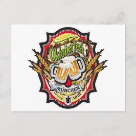 オクトーバーフェスト　ミュンヘン　ドイツ ポストカード