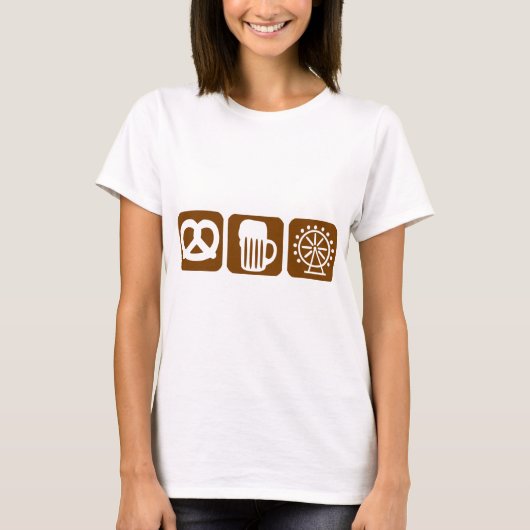 オクトーバーフェスト-ミュンヘン Tシャツ (正面)
