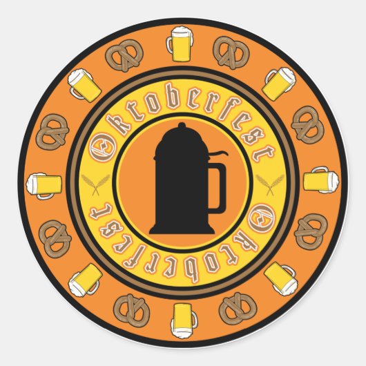 オクトーバーフェスト ラウンドシール (正面)