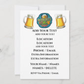 オクトーバーフェスト 招待状 (裏面)