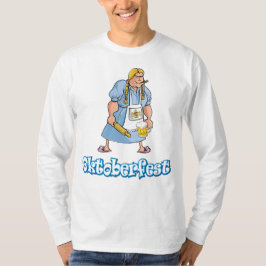 オクトーバーフェスト 楽しい ドラァグクイーン ビール ウェイトレス Tシャツ
