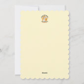 オクトーバーフェスト 猫パーティー 肉球とピント シーズンカード (裏面)