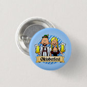 オクトーバーフェスト 缶バッジ (正面&裏面)