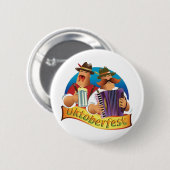 オクトーバーフェスト 缶バッジ (正面&裏面)