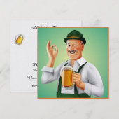 オクトーバーフェスト / Octoberfest ご招待 招待状 (正面/裏面)