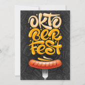 オクトーバーフェスト / Octoberfest ご招待 招待状 (正面)