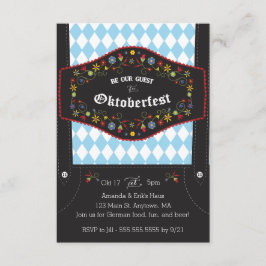 オクトーバーフェスト（Octoberfest）ドイツパーティーの招待状 招待状