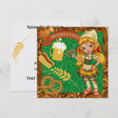 オクトーバーフェスト - SRF 招待状 (正面/裏面)