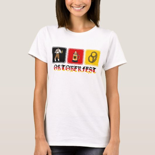 オクトーバーフェスト Tシャツ (正面)