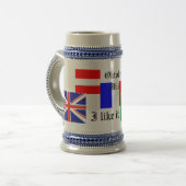 オクトーバーフェストMünchen私はそれを好みます ビールジョッキ (正面左)
