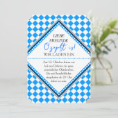 オクトーバーフェストQRコードのダウンロード 招待状 (スタンド正面)