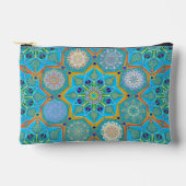 オクト増白剤アラベスクムーアターコイズスタイル アクセサリーポーチ (正面)
