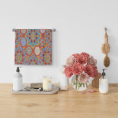 オクト増白剤アラベスクムーア赤スタイル キッチンタオル