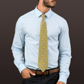 オクト増白剤アラベスクモリッシュタンジェリンスタイル ネクタイ