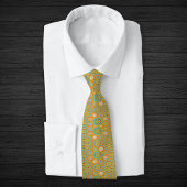 オクト増白剤アラベスクモリッシュタンジェリンスタイル ネクタイ