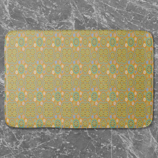 オクト増白剤アラベスクモリッシュタンジェリンスタイル バスマット