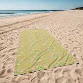 オクト増白剤アラベスクモリッシュタンジェリンスタイル ビーチタオル