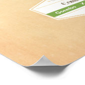 オクラの野菜ポスター ポスター (角)