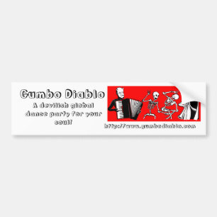 オクラのDiabloのバンパーステッカー バンパーステッカー