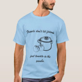 オクラのTシャツのトマト無し Tシャツ (正面)