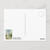 オクラコークライトハウスウォーターカラー ポストカード (裏面)