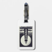 オクラコークライトハウスノースカロライナ月 ラゲッジタグ (裏面縦)