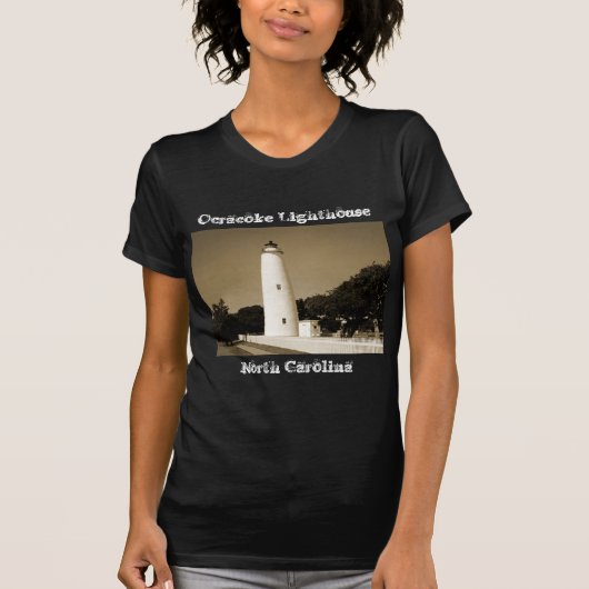 オクラコーク灯台 Tシャツ (正面)