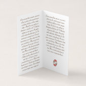 オクラシックリエンタルコイ 名刺 (内部)