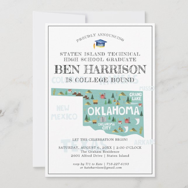 オクラハマ |大学進学パーティー (正面)