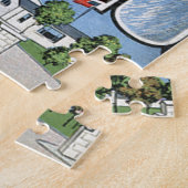 オクラホマからの挨拶 ジグソーパズル (側面)