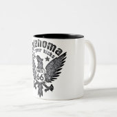 オクラホマでル蹴ート66レコレタフィルタを入手 ツートーンマグカップ (正面右)