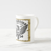 オクラホマで蹴66号線を入手 ボーンチャイナマグカップ (正面右)