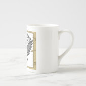 オクラホマで蹴66号線を入手 ボーンチャイナマグカップ (右)